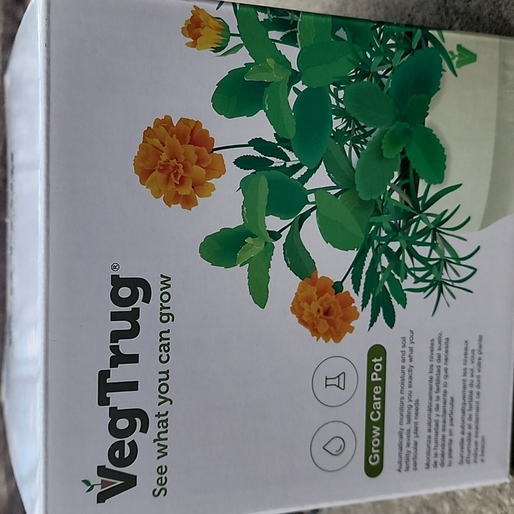 VegTrug Heated Grow Care Pot With USB New In Box